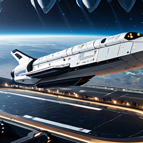 Home 4 A majestic, fully reusable Starship spacecraft embarking on a mission from a high-tech, modern spaceport, symbolizing a new economic frontier in space. The foreground shows a clean, advanced launchpad, with a vibrant, futuristic cityscape subtly visible in the background, representing global connectivity and innovation. The scene is captured with professional photography, showcasing intricate details, cinematic lighting, and a wide-angle perspective. The overall image projects a sense of aspiration and progress. safe for work, appropriate content, fully clothed (if any personnel are visible), professional, perfect anatomy, correct proportions, natural pose, well-formed hands, proper finger count, natural body proportions, family-friendly, modest.
